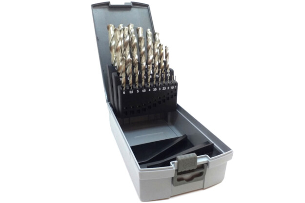 zestaw wierteł do metalu