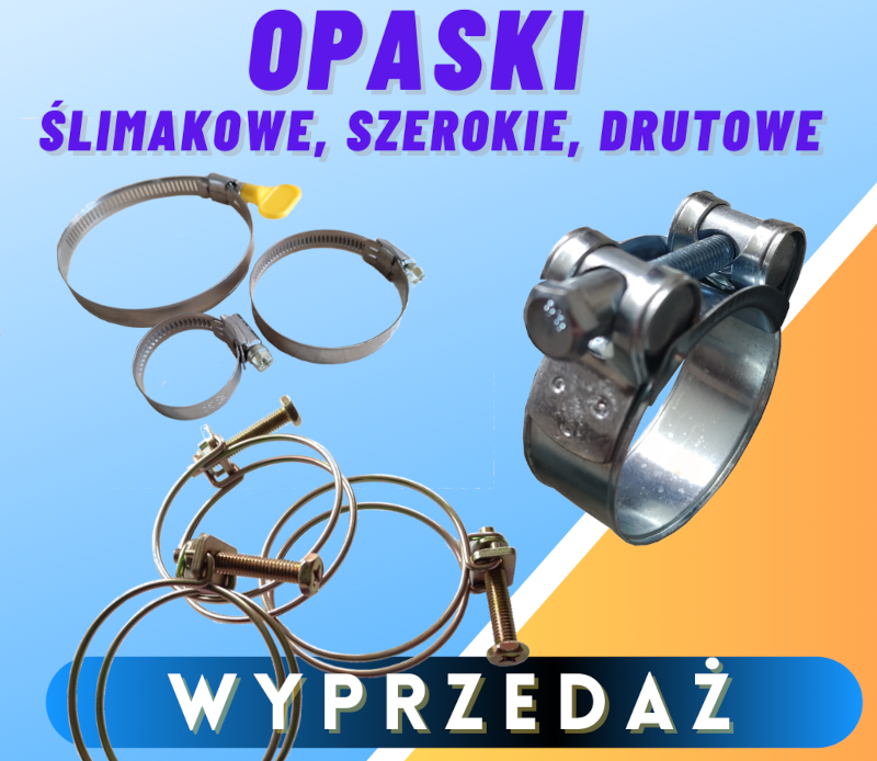 opaski zaciskowe - wyprzedaż